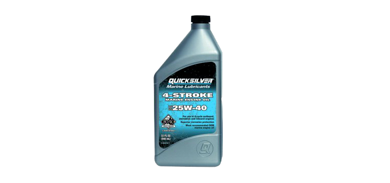 Моторное масло Quicksilver 25w40 1 литр-1171