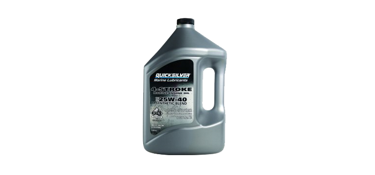 Моторное масло Quicksilver 25w40 4л полусинтетическое-1185