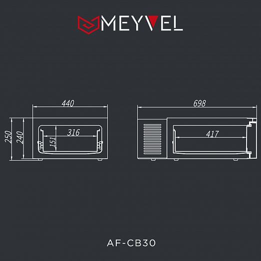 Автохолодильник Meyvel AF-CB30-3792