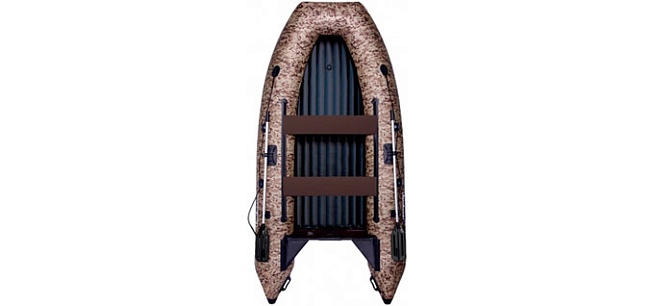 Лодка Omolon SLD 360 IB (Коричневый камуфляж / Черный)-2687